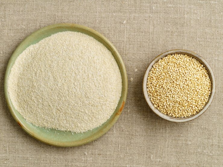 Quinoa e farina Quinoa